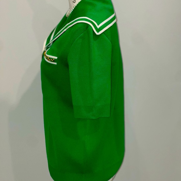 Gucci's Emerald-Green Polo Shirt - Picture 3 of 3